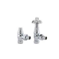 arroll chrome plated thermostatic radiator valve