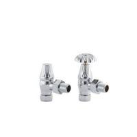 Arroll Chrome Plated Manual Radiator Valve