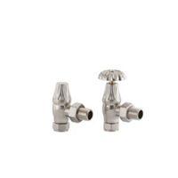 Arroll Brushed Nickel Manual Radiator Valve