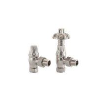 Arroll Brushed Nickel Thermostatic Radiator Valve