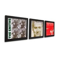 Art Vinyl Play And Display Black Record Frame Triple Pack