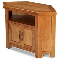 Arles Oak Petite Corner TV Unit