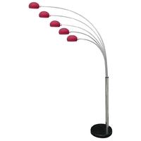 aruba floor lamp red