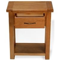 arles oak small hall table