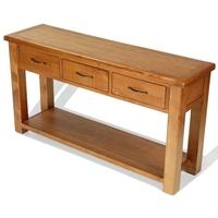 Arles Oak Large Console Table