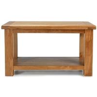 Arles Oak Coffee Table with Shelf