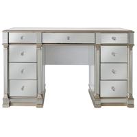 arlo champagne mirrored 9 drawer dressing table