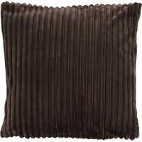 artifical fur brown cushion cover set of 4