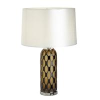 arta twist glass table lamp