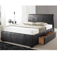 Artisan Drawer 4FT 6 Double Leather Bedstead