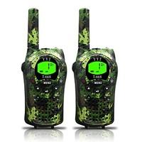 Army for Kids Walkie Talkies 22 Channels and (up to 5KM in open areas) Armygreen Walkie Talkies for Kids (1 Pair) T668