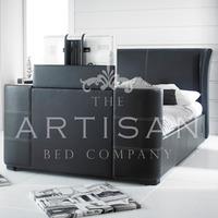 Artisan Elephant 4FT 6 Double TV Bed - Black
