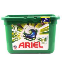 ariel 3in1 bio pods 19 washes