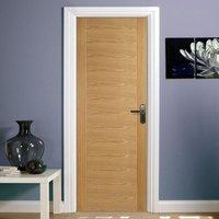 Aragon Oak Fire Door is Lacquer Varnish Finished and 1/2 Hour Fire Rated