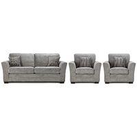 Arena Fabric 3 Seater and 2 Armchair Suite