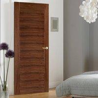 Aragon Walnut Fire Door is Pre-Finished and 1/2 Hour Fire Rated