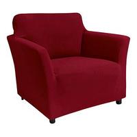 Armchair Cover, Wine, Polyester and Elastane