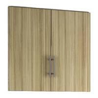 Arc Combination Cupboard Door Set in Light Olive Eco Combination Pair Door Cupboard in Light Olive