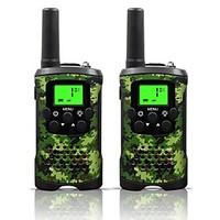 Armygreen and Camo for Kids Walkie Talkies 22 Channels and (up to 10KM in open areas) Armygreen and Camo Walkie Talkies for Kids (1 Pair) T48