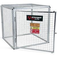 armorgard armorgard ggc4 gorilla collapsible gas cage