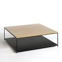 Aranza Square Coffee Table, Solid Oak