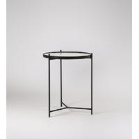 aravali side table in marble iron