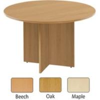 Arista Round Meeting Table Beech KF72048