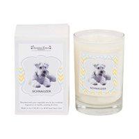 Aroma Paws Glass Breed Candle Schnauzer 5oz