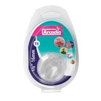 Arcadia T5 Plastic Spring Clips & Fasteners 16mm 2 Pack