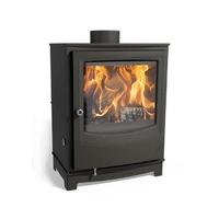 Arada Farringdon Small Black 5kW Defra Approved Wood Stove