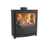 Arada Farringdon Large Black 12kW Defra Approved Wood Stove