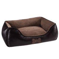 artificial leather dog bed 90 x 65 x 30 cm l x w x h