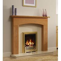 Arden Timber Fireplace and Gas Fire Package