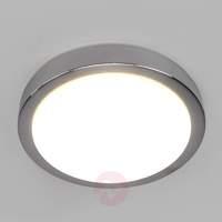 Aras LED ceiling light for bathrooms, aluminium