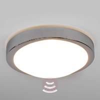 Aras bathroom LED ceiling lamp with sensor, 10 W