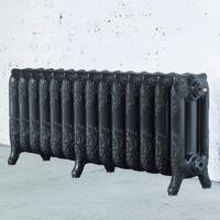 Arroll Montmartre 3 Column Radiator Anthracite (W)1154mm (H)470mm