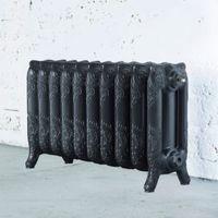 Arroll Montmartre 3 Column Radiator Anthracite (W)834mm (H)470mm