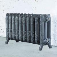 Arroll Montmartre 3 Column Radiator Cast Grey (W)834mm (H)470mm