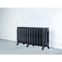 Arroll Montmartre 3 Column Radiator Anthracite (W)994mm (H)470mm