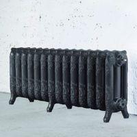 Arroll Montmartre 3 Column Radiator Pewter (W)1154mm (H)470mm