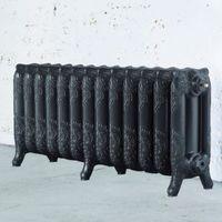 Arroll Montmartre 3 Column Radiator Anthracite (W)1074mm (H)470mm