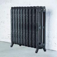 Arroll Montmartre 3 Column Radiator Anthracite (W)834mm (H)760mm