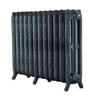 Arroll Montmartre 3 Column Radiator Anthracite (W)994mm (H)760mm