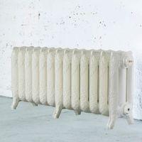 Arroll Montmartre 3 Column Radiator Cream (W)1074mm (H)470mm