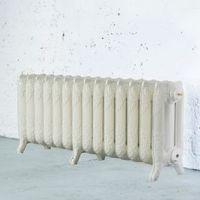 Arroll Montmartre 3 Column Radiator Cream (W)1154mm (H)470mm