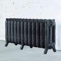 Arroll Montmartre 3 Column Radiator Pewter (W)994mm (H)470mm