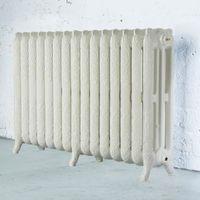 Arroll Montmartre 3 Column Radiator Cream (W)1234mm (H)760mm