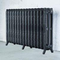 Arroll Montmartre 3 Column Radiator Pewter (W)1234mm (H)760mm