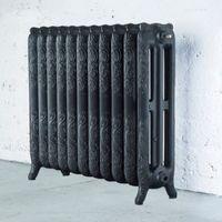 Arroll Montmartre 3 Column Radiator Pewter (W)914mm (H)760mm