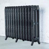 Arroll Montmartre 3 Column Radiator Pewter (W)994mm (H)760mm